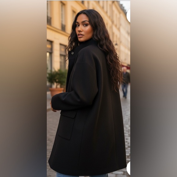 Vince Camuto Cozy Pea Coatsize Medium
